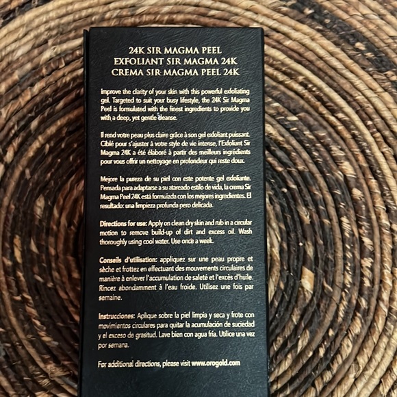 Orogold 24k SIR Magma Peel 100ml NIB - Picture 4 of 5